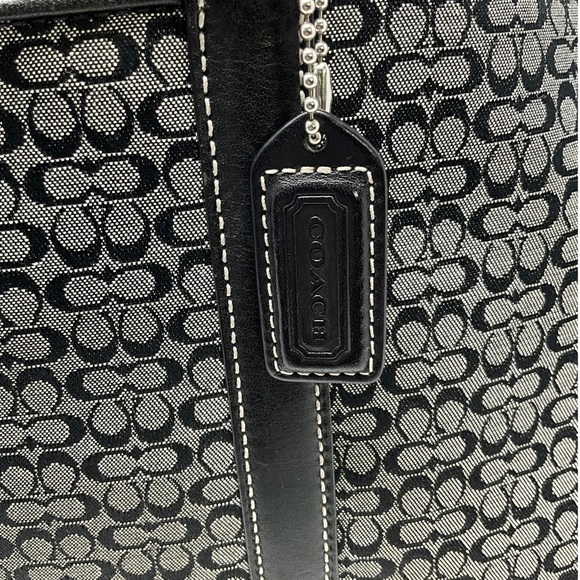 Coach Signature C Logo Business Satchel Tote Bag Mini C  Signature - Picture 13 of 16